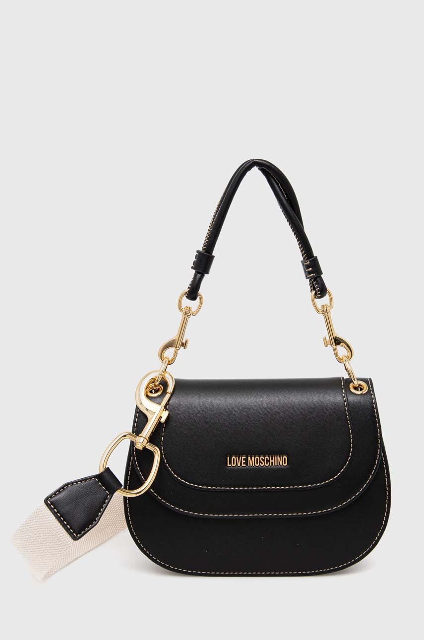 

Чанта Love Moschino в черно, Черен