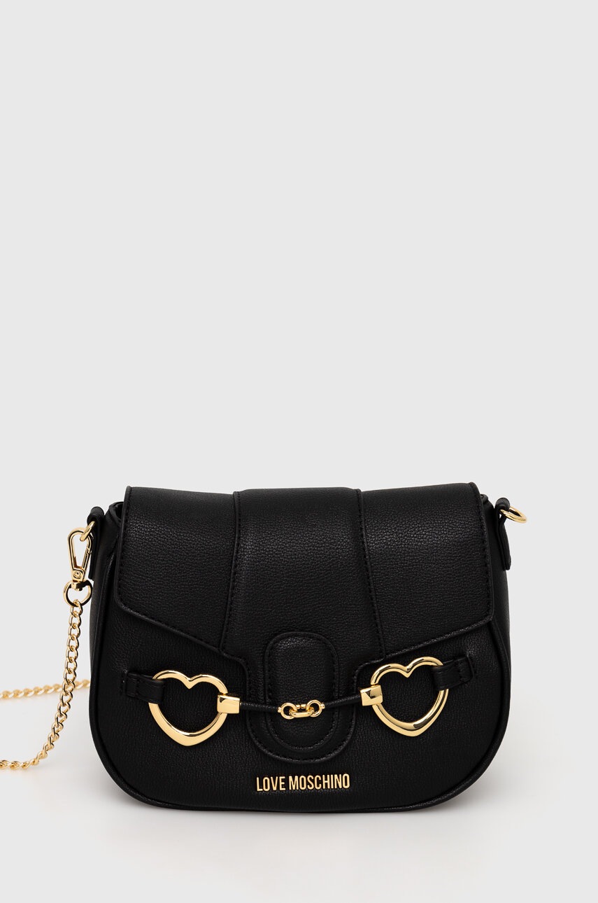 

Чанта Love Moschino в черно, Черен