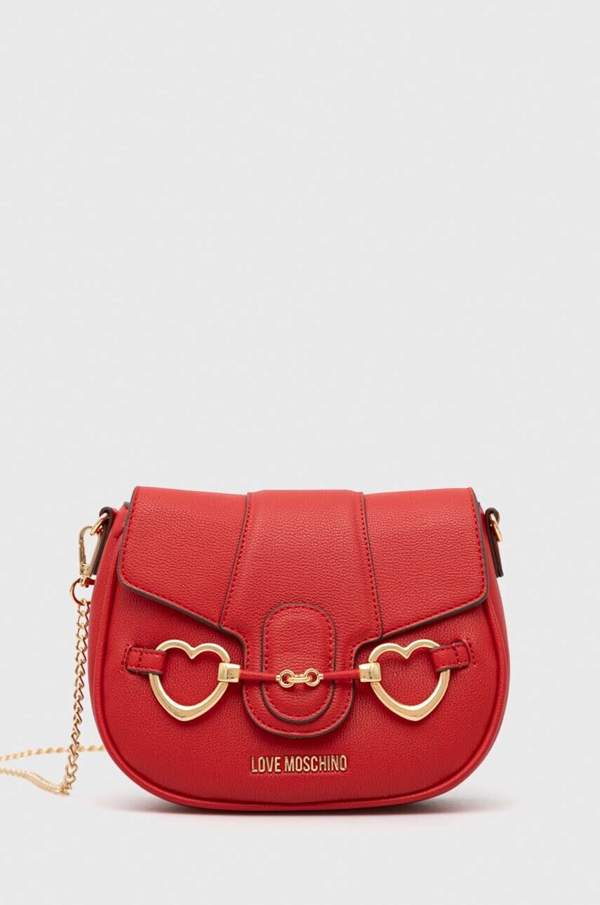 

Чанта Love Moschino в червено, Червен