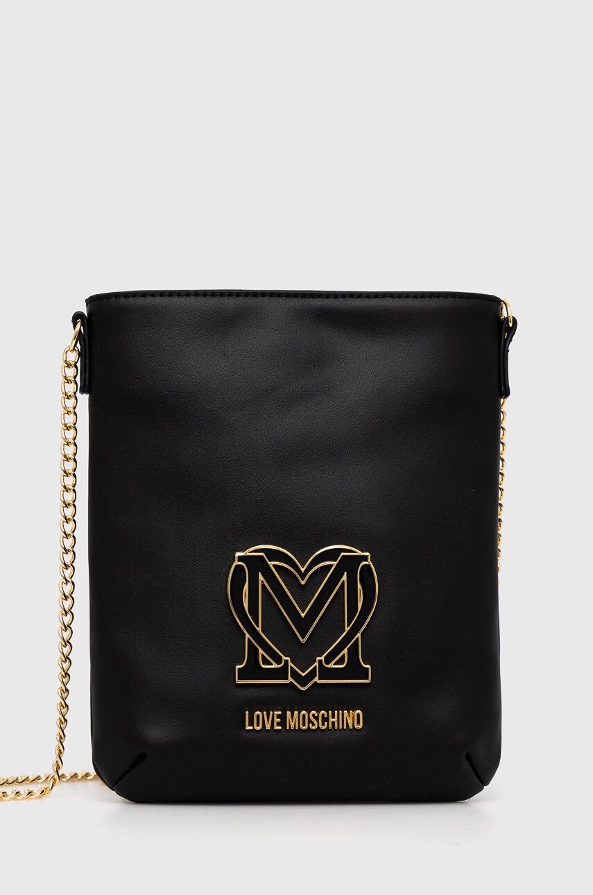 

Чанта Love Moschino в черно, Черен