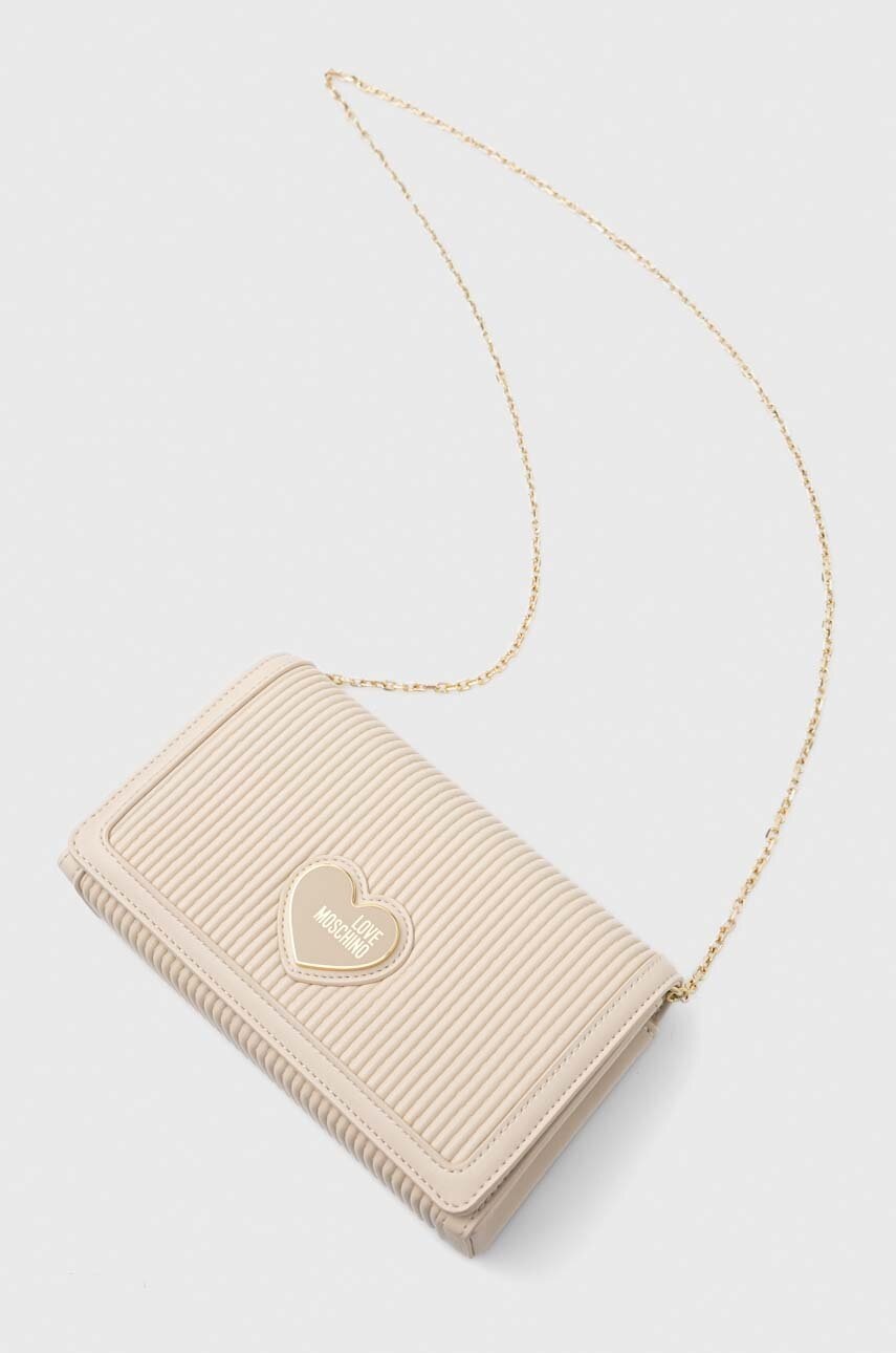 

Сумочка Love Moschino цвет бежевый