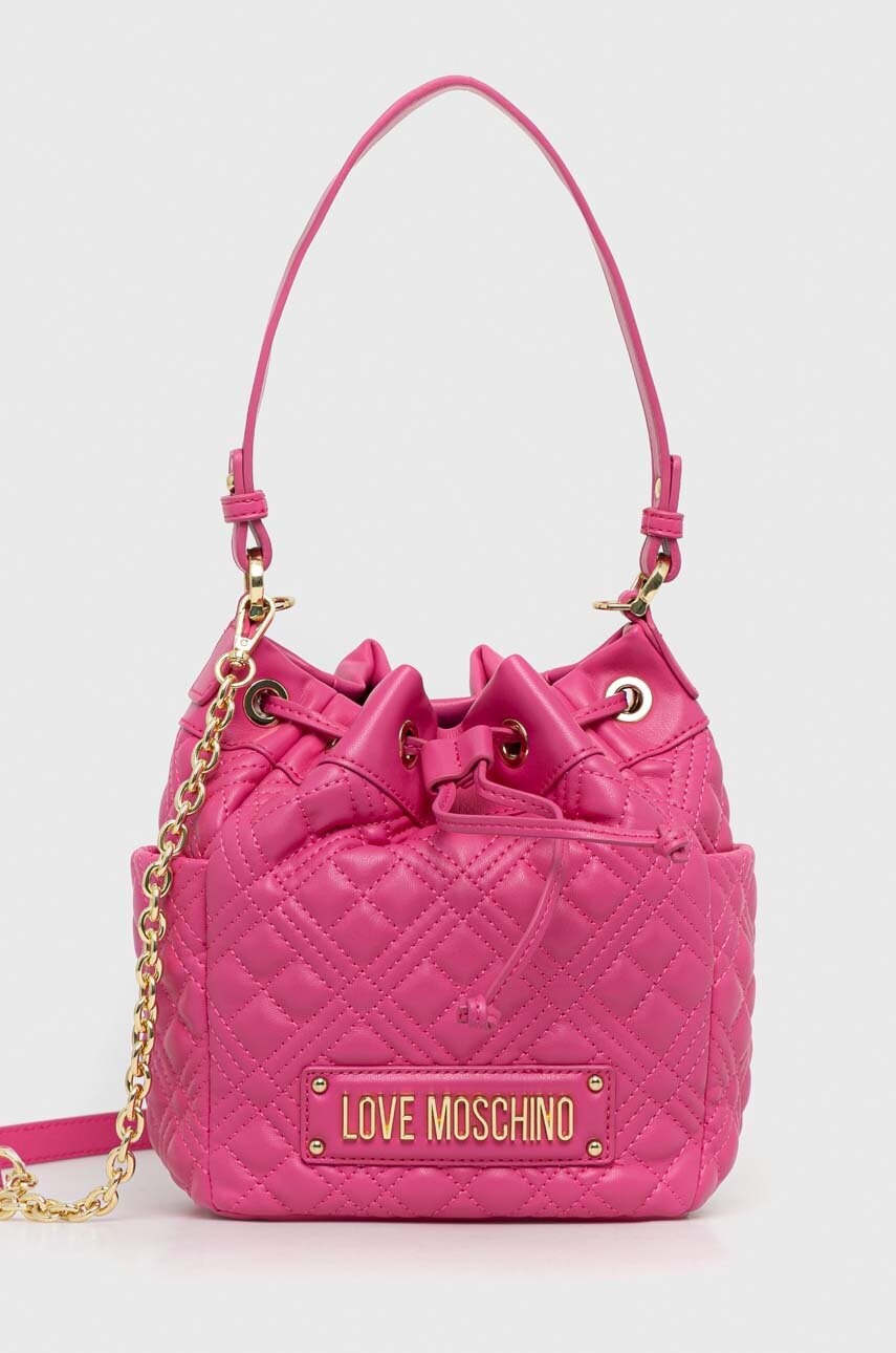 

Сумочка Love Moschino цвет розовый
