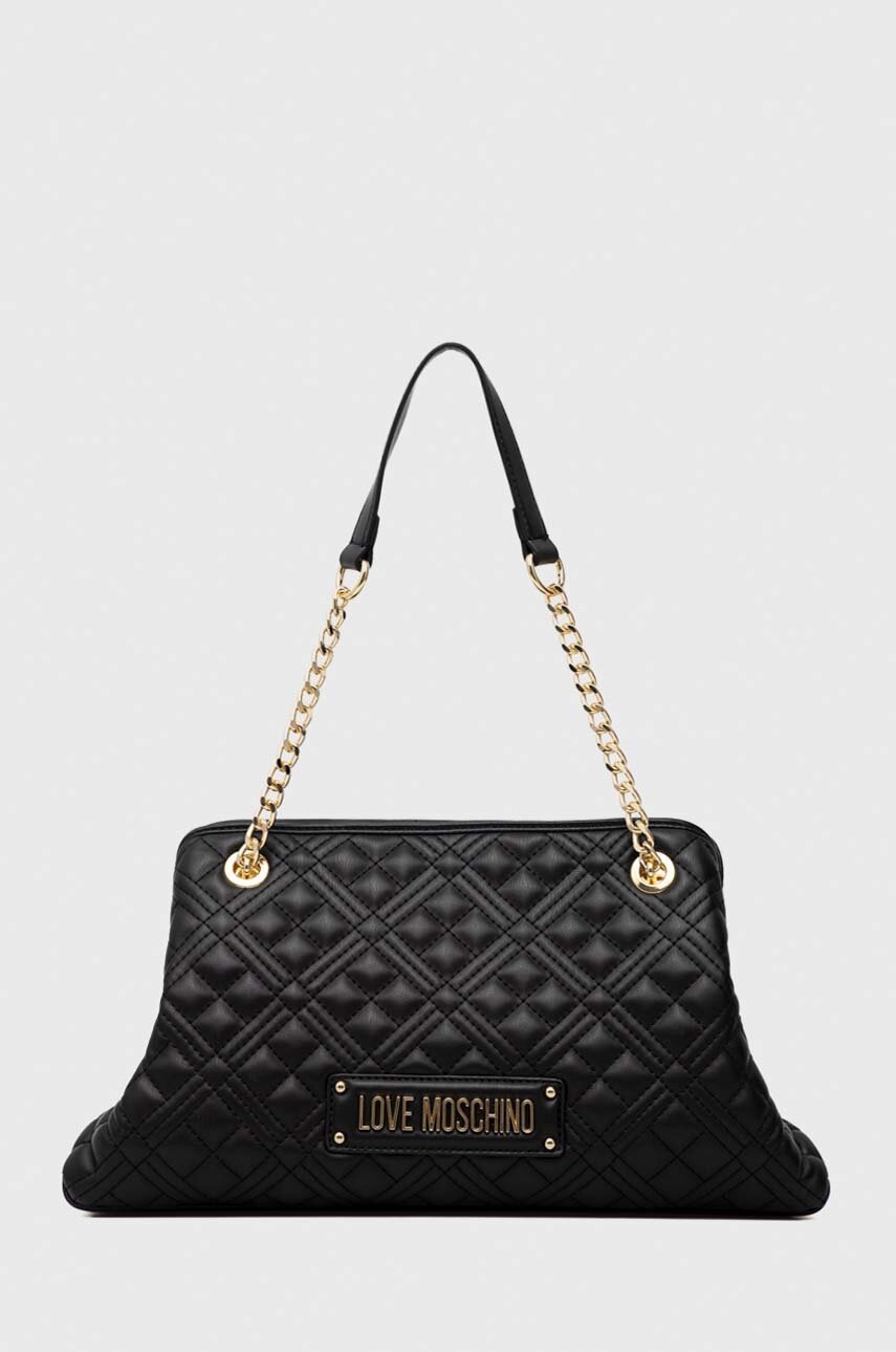 

Чанта Love Moschino в черно, Черен