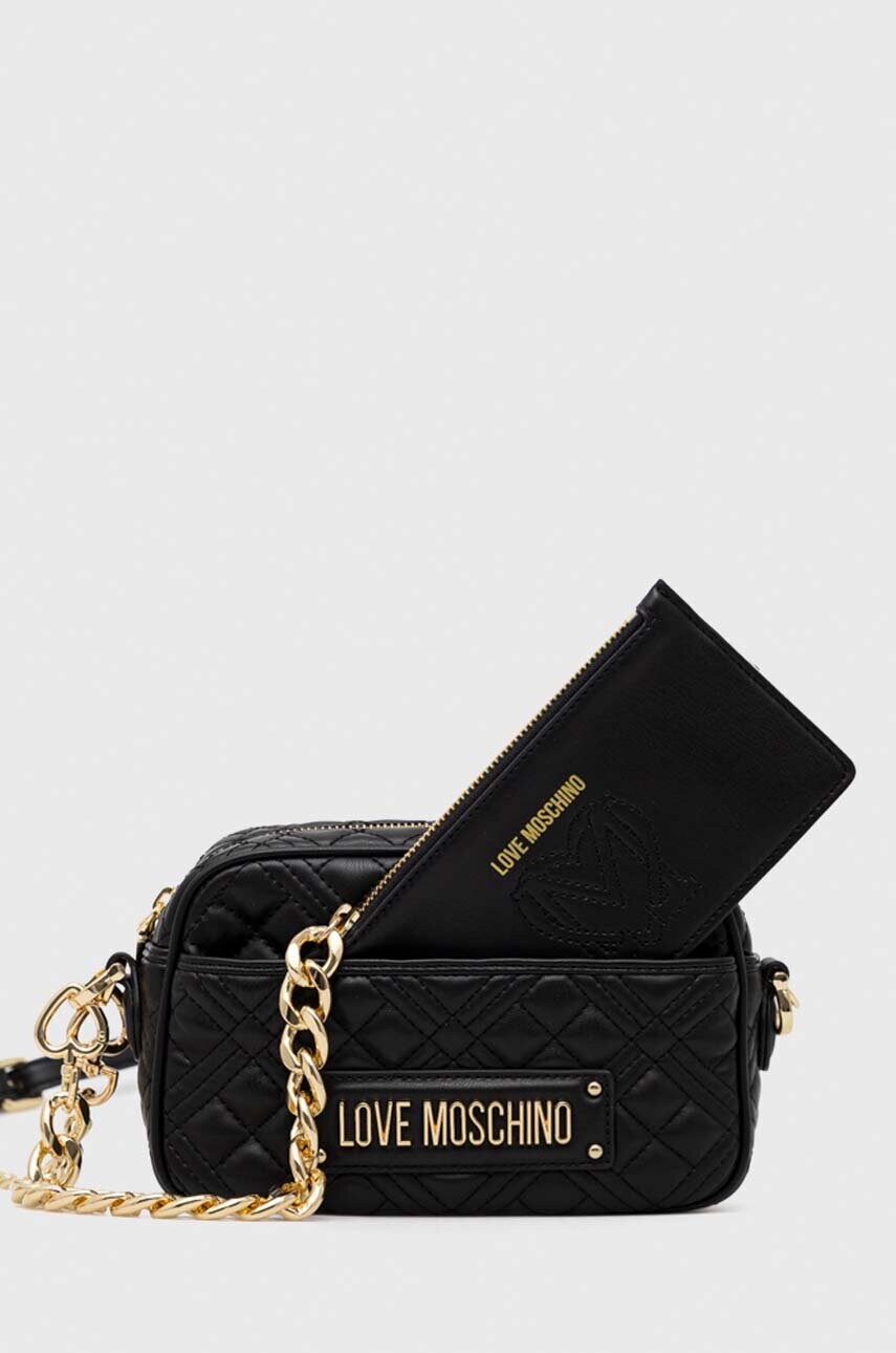 

Сумочка Love Moschino колір чорний
