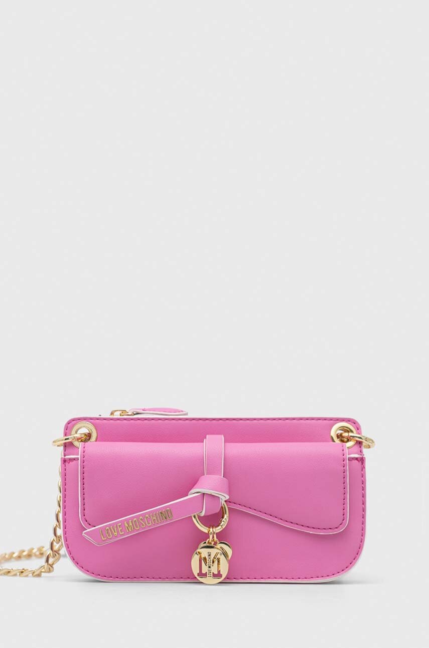 

Чанта Love Moschino в розово, Розов