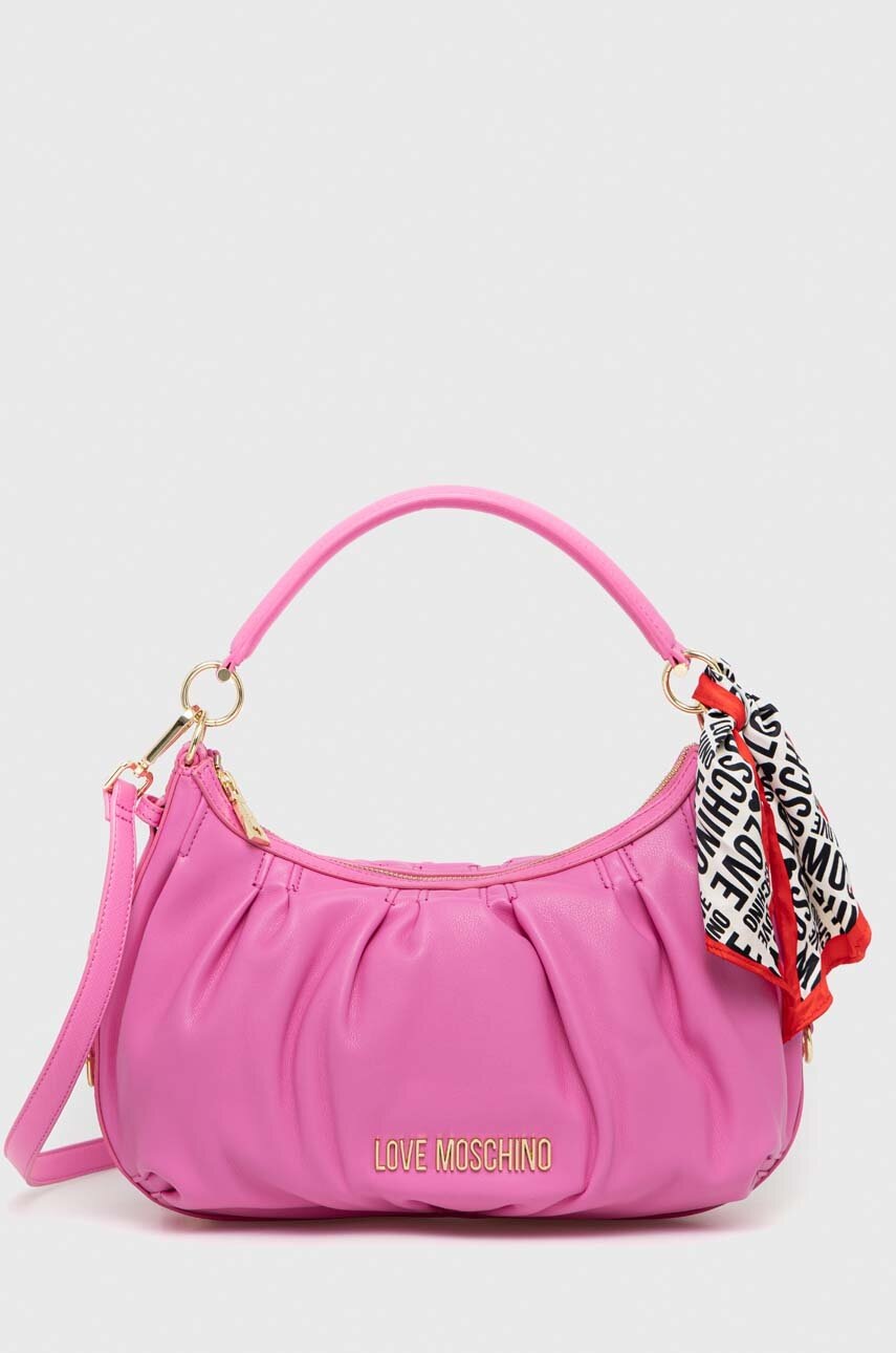 

Чанта Love Moschino в розово, Розов