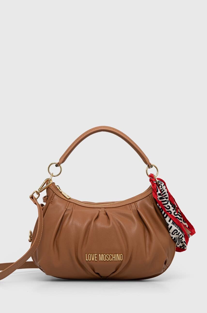 

Сумочка Love Moschino колір коричневий
