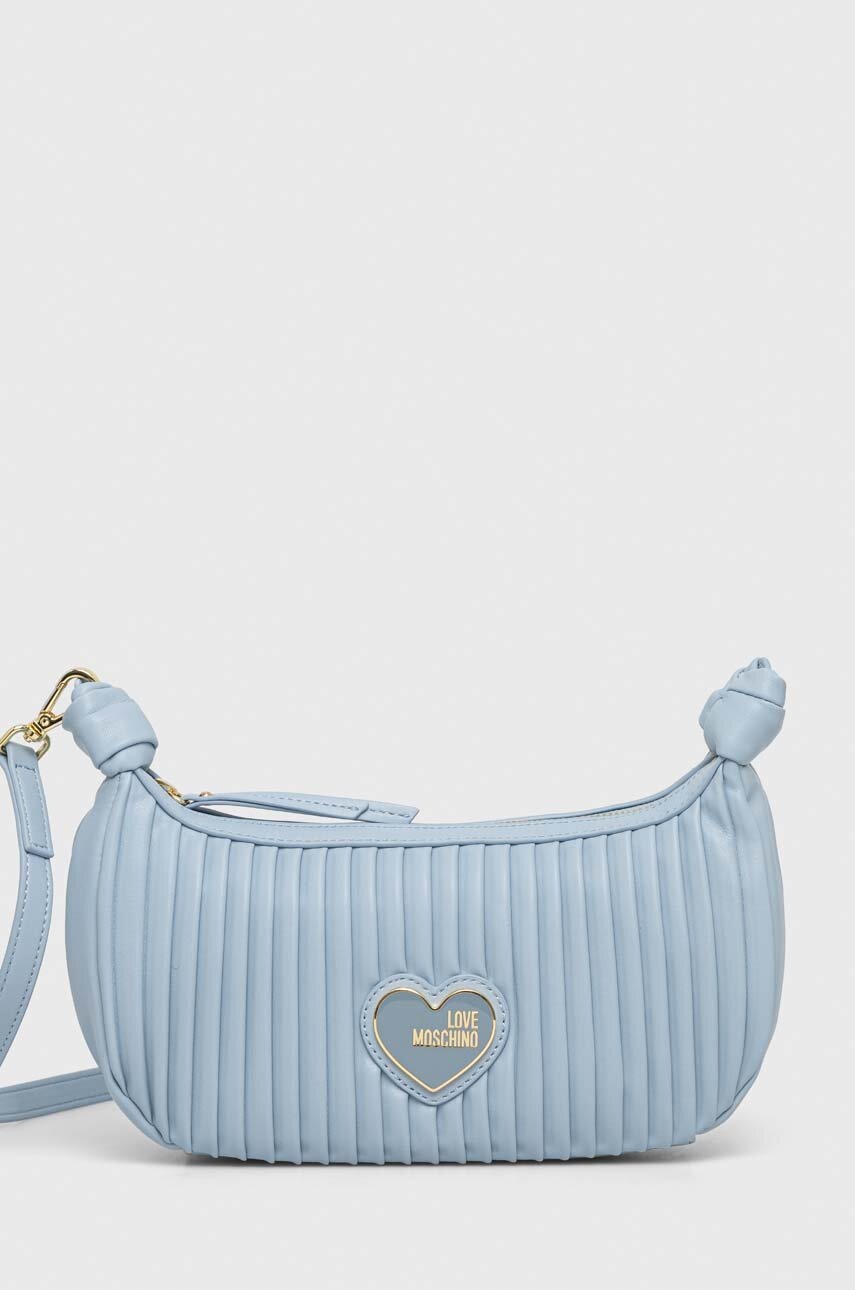 

Чанта Love Moschino в синьо, Син