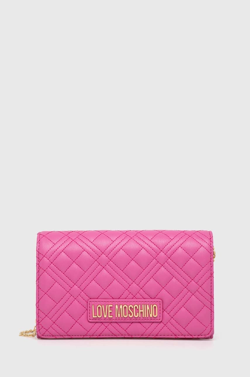 

Сумочка Love Moschino цвет розовый