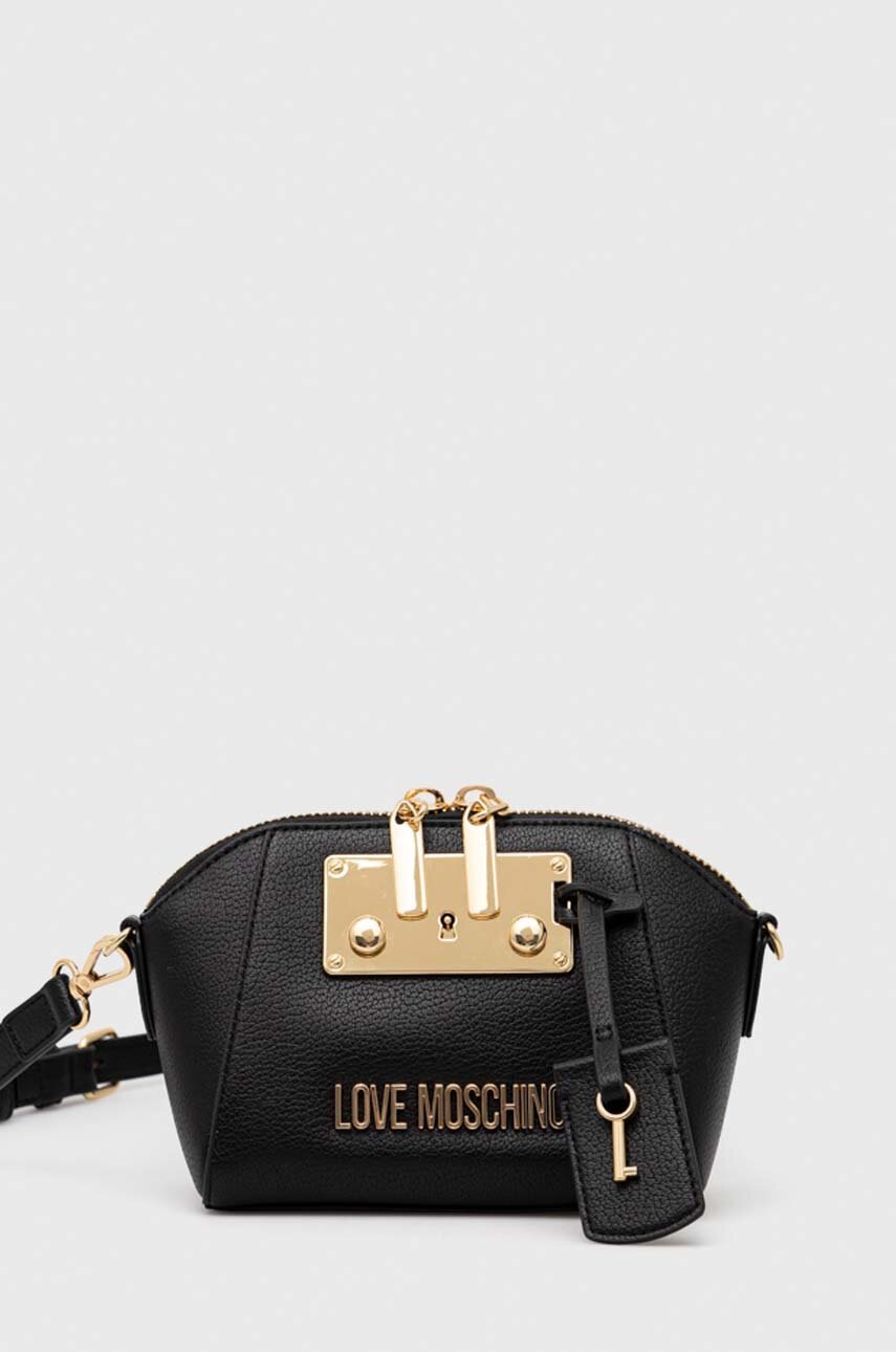 

Чанта Love Moschino в черно, Черен