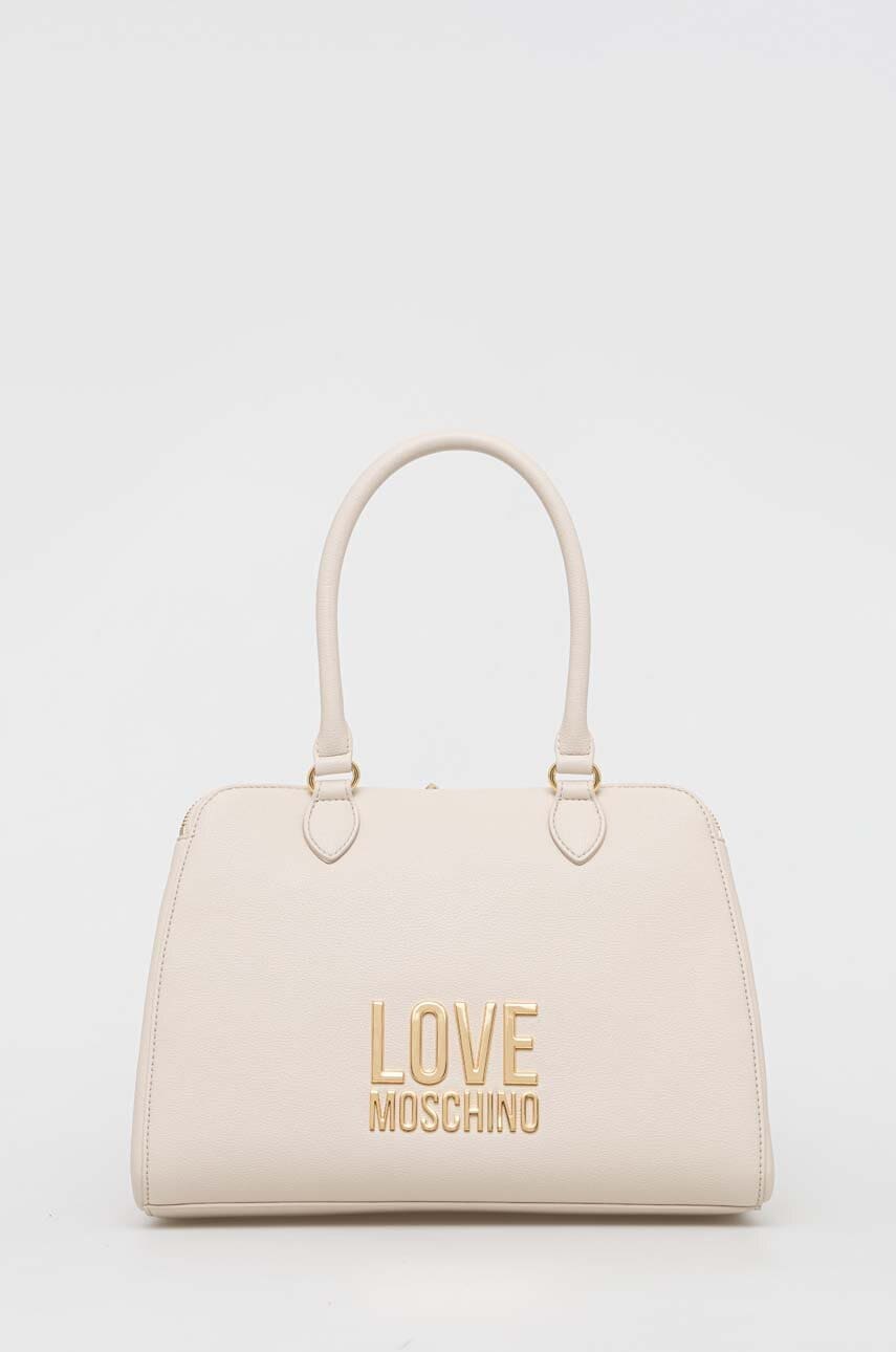 

Сумочка Love Moschino колір бежевий