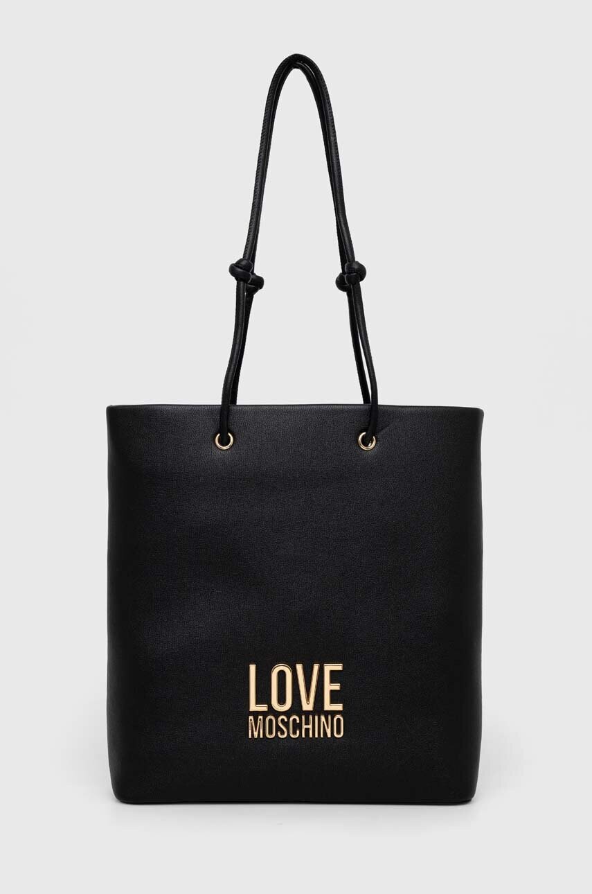 

Чанта Love Moschino в черно, Черен
