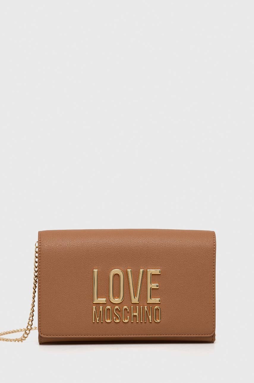 

Сумочка Love Moschino колір коричневий