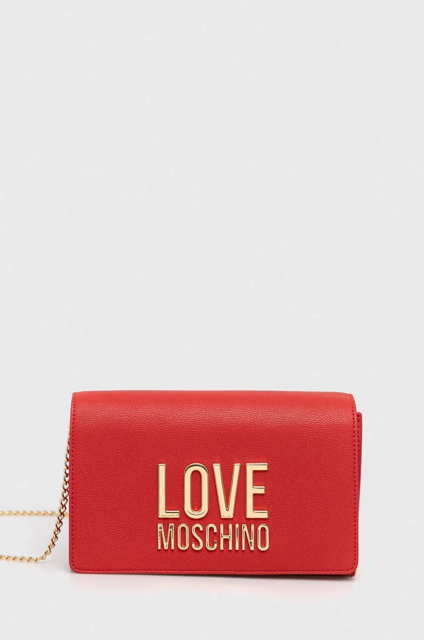 

Чанта Love Moschino в червено, Червен