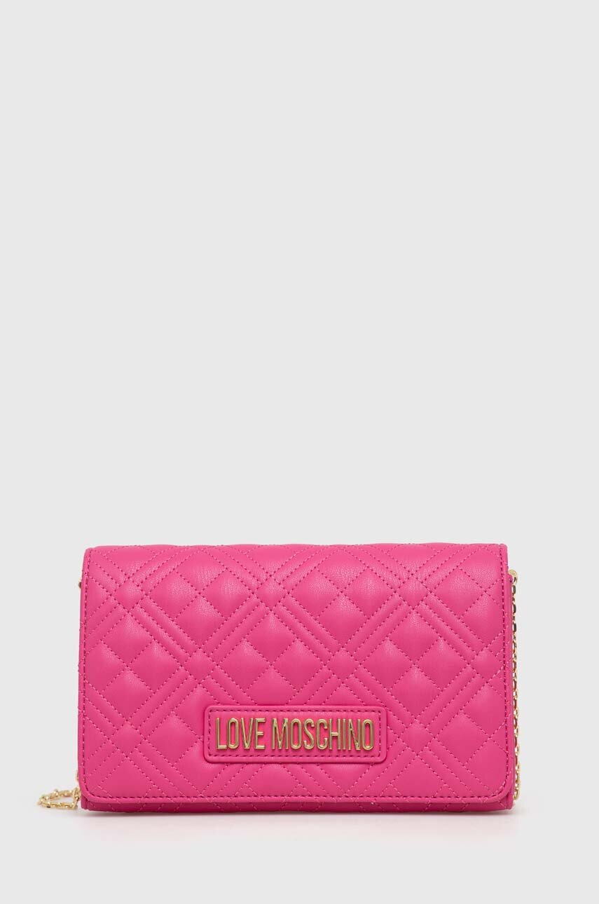 

Сумочка Love Moschino цвет розовый