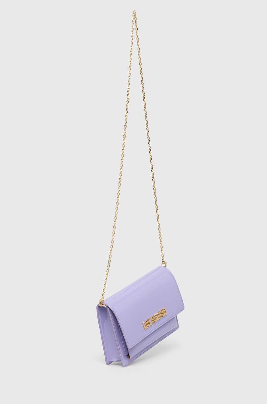 

Сумочка Love Moschino цвет фиолетовый