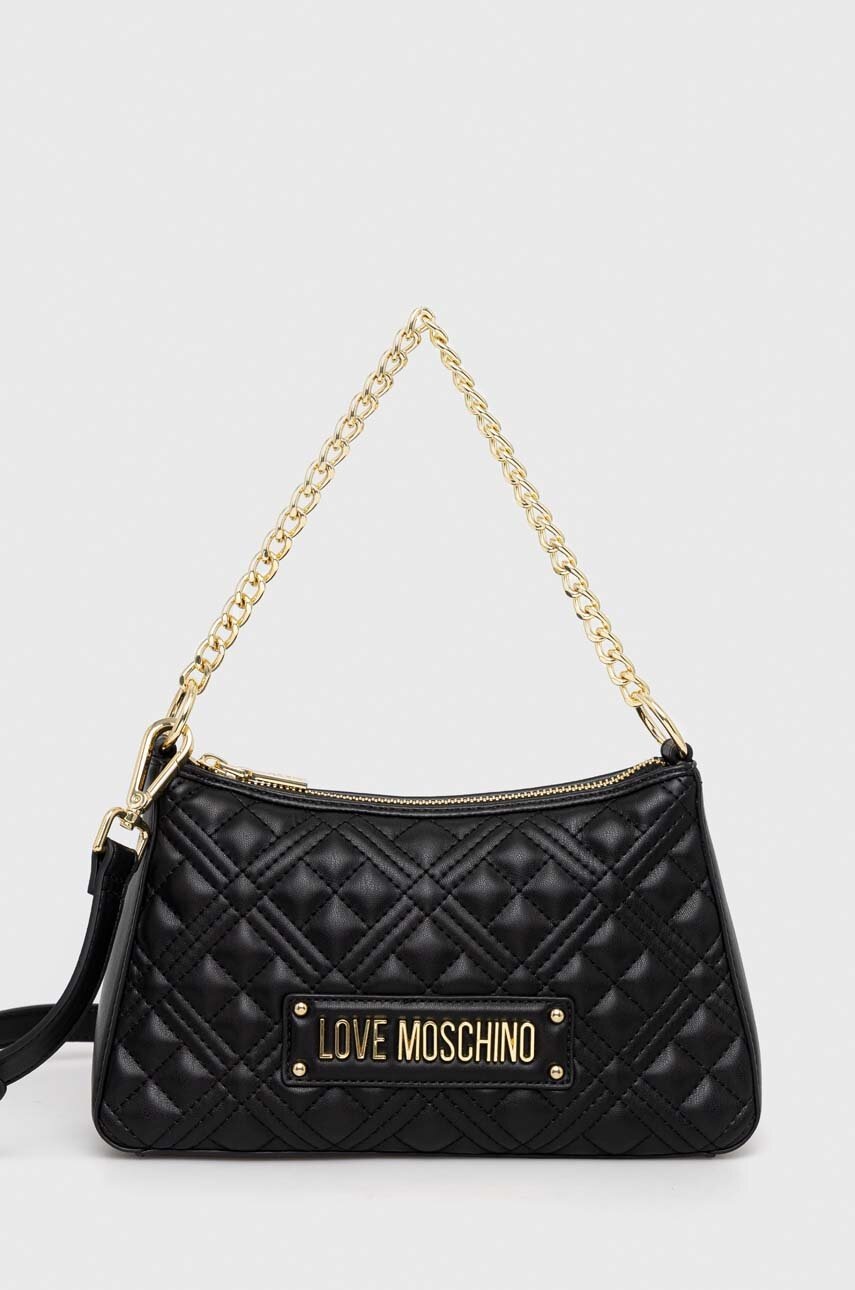

Чанта Love Moschino в черно, Черен