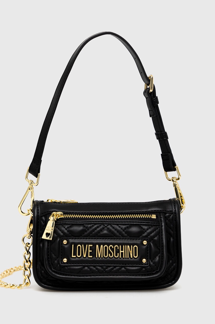 

Чанта Love Moschino в черно, Черен