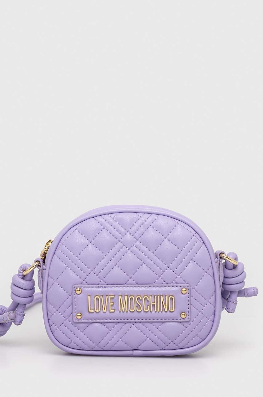 Love Moschino poseta culoarea violet