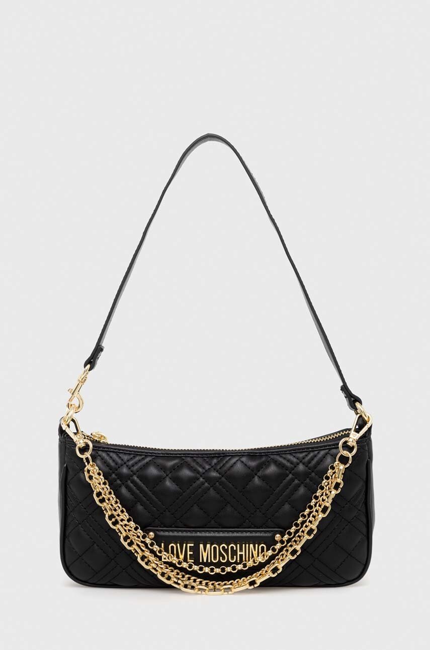 

Чанта Love Moschino в черно, Черен