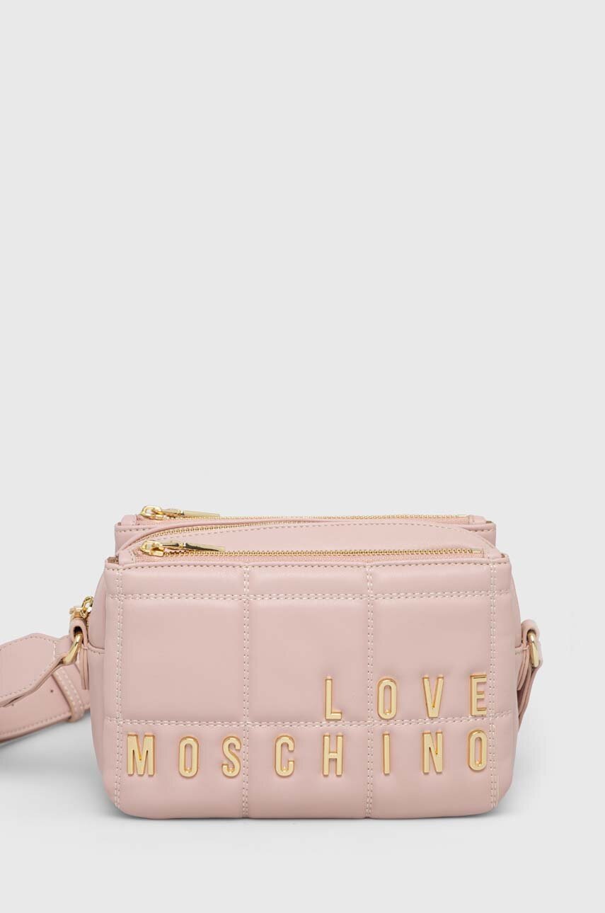 

Чанта Love Moschino в розово, Розов
