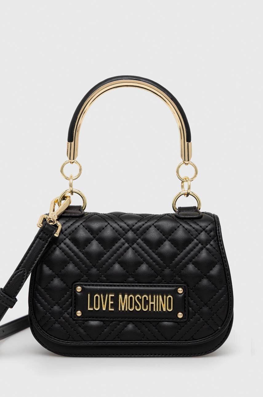 

Чанта Love Moschino в черно, Черен