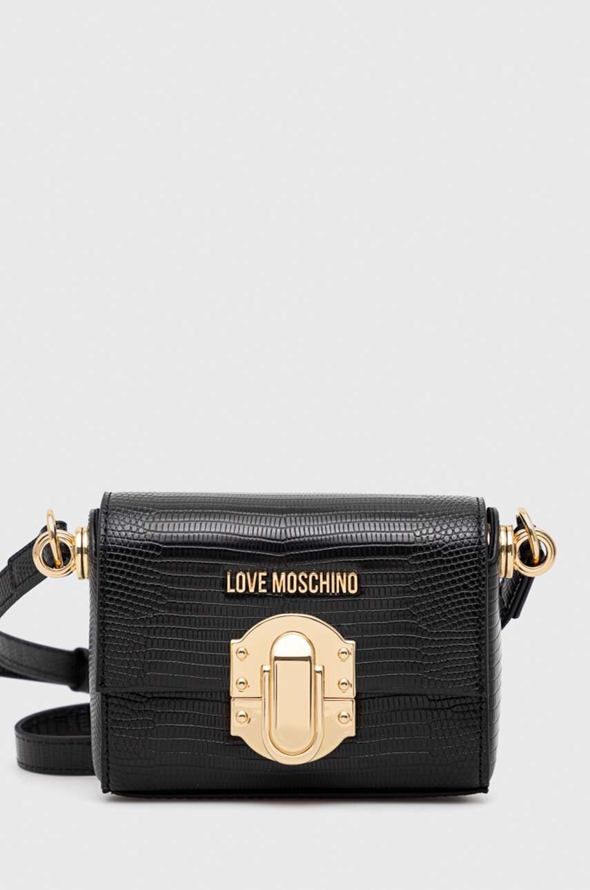 

Чанта Love Moschino в черно, Черен