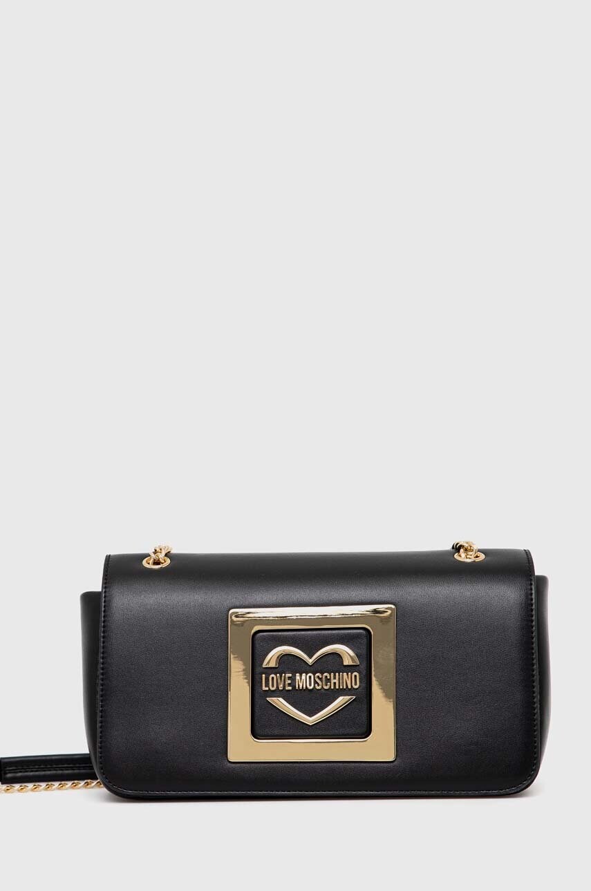 

Чанта Love Moschino в черно, Черен