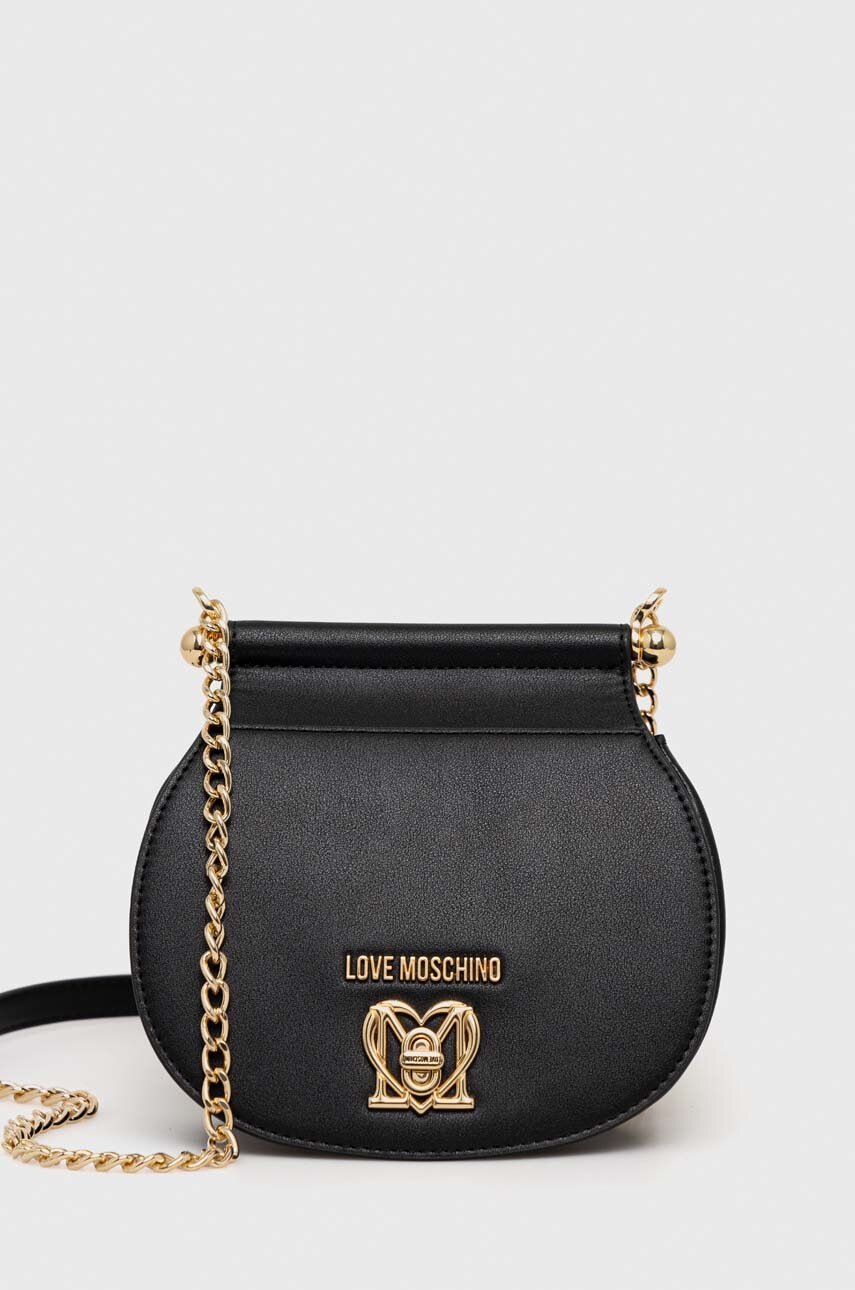 

Чанта Love Moschino в черно, Черен