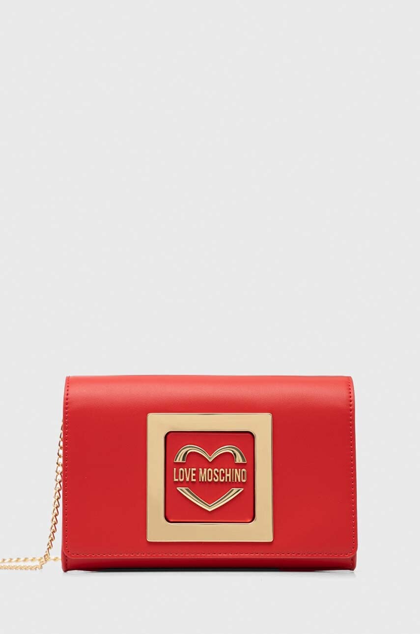 

Сумочка Love Moschino колір червоний