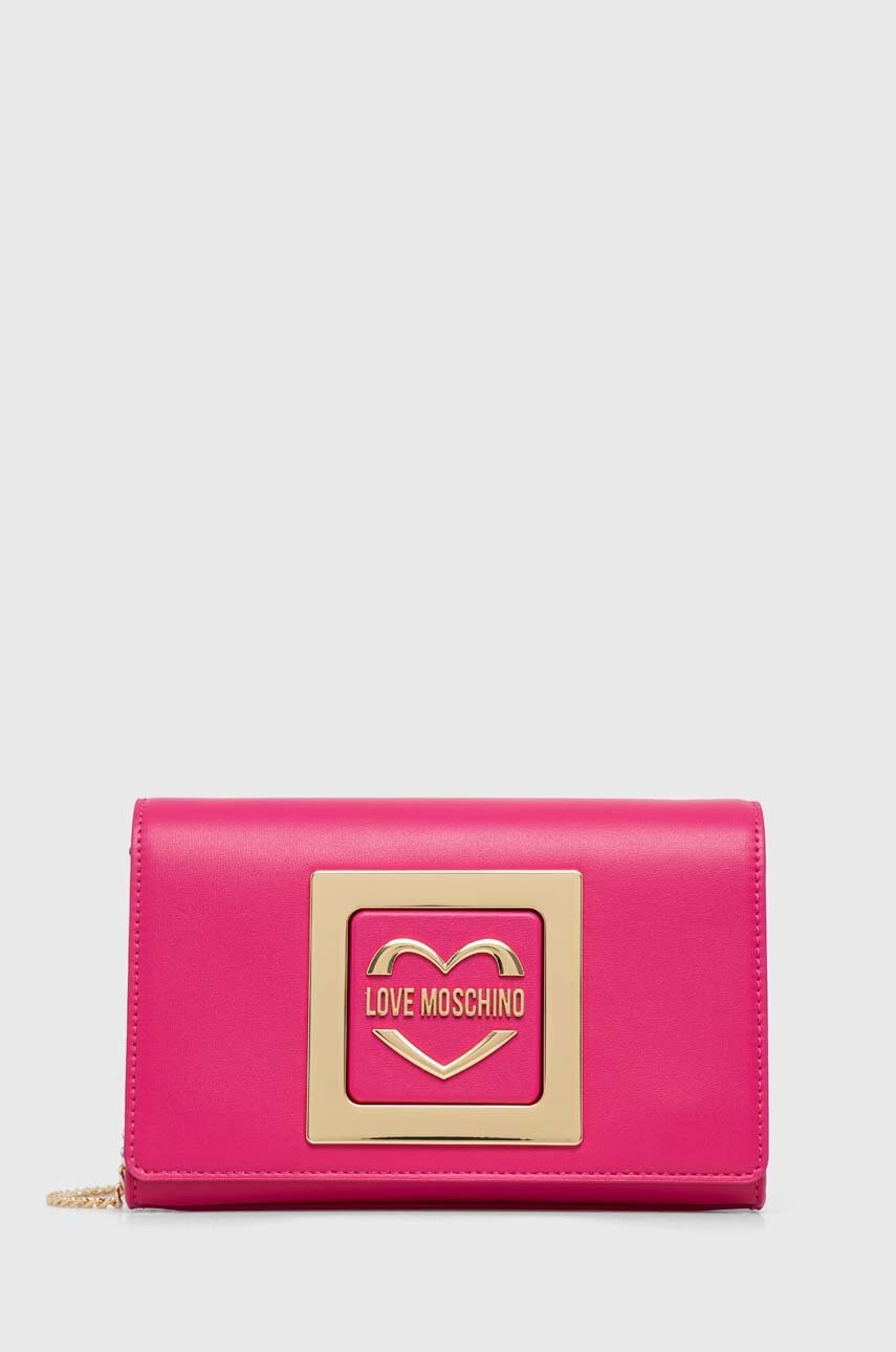 

Чанта Love Moschino в розово, Розов