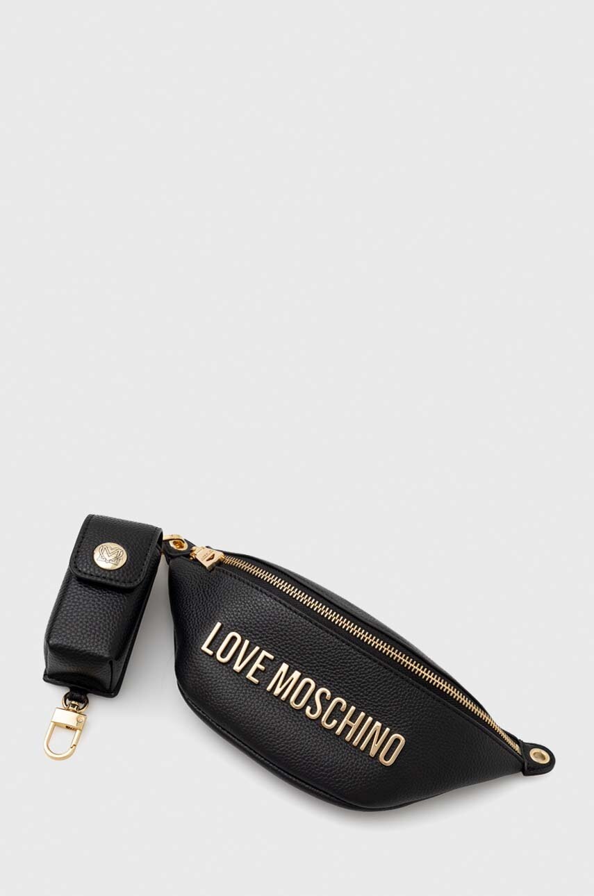 

Сумка на пояс Love Moschino цвет чёрный