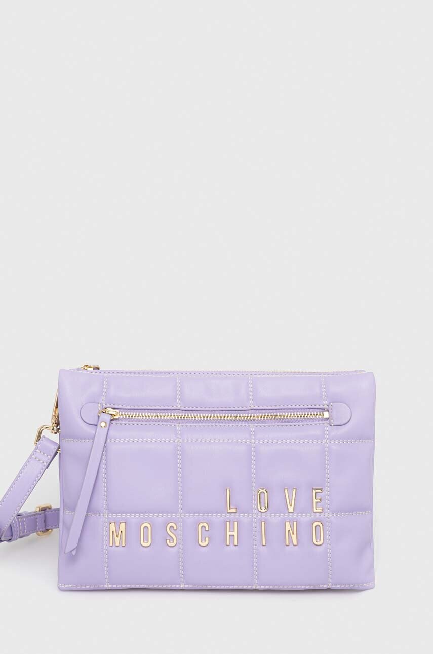 

Сумочка Love Moschino цвет фиолетовый