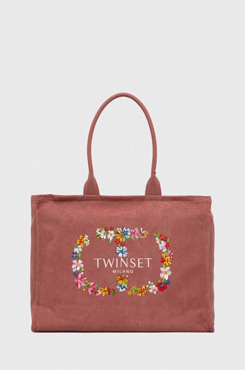 

Сумочка Twinset цвет розовый