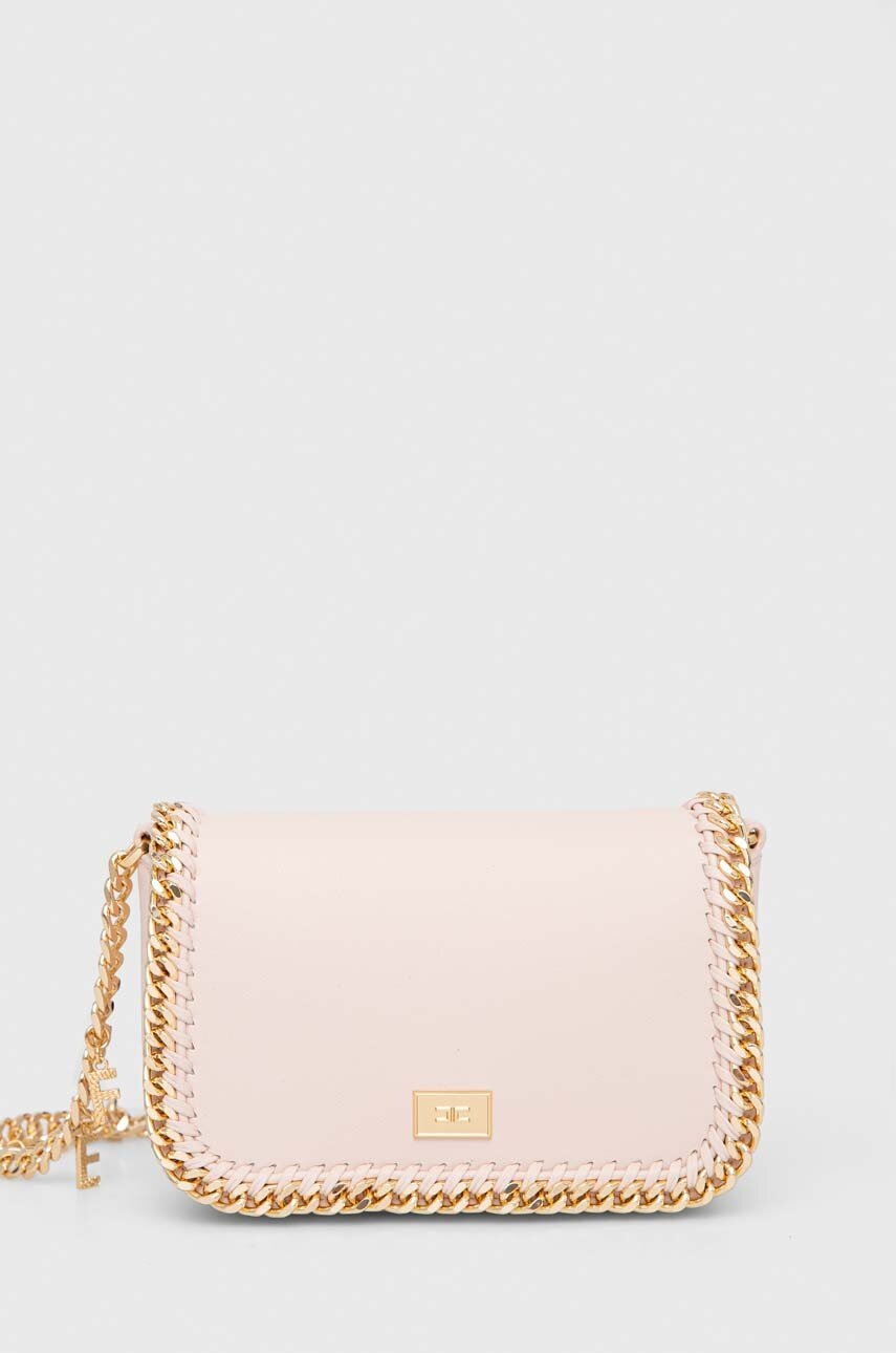 

Сумочка Elisabetta Franchi колір бежевий