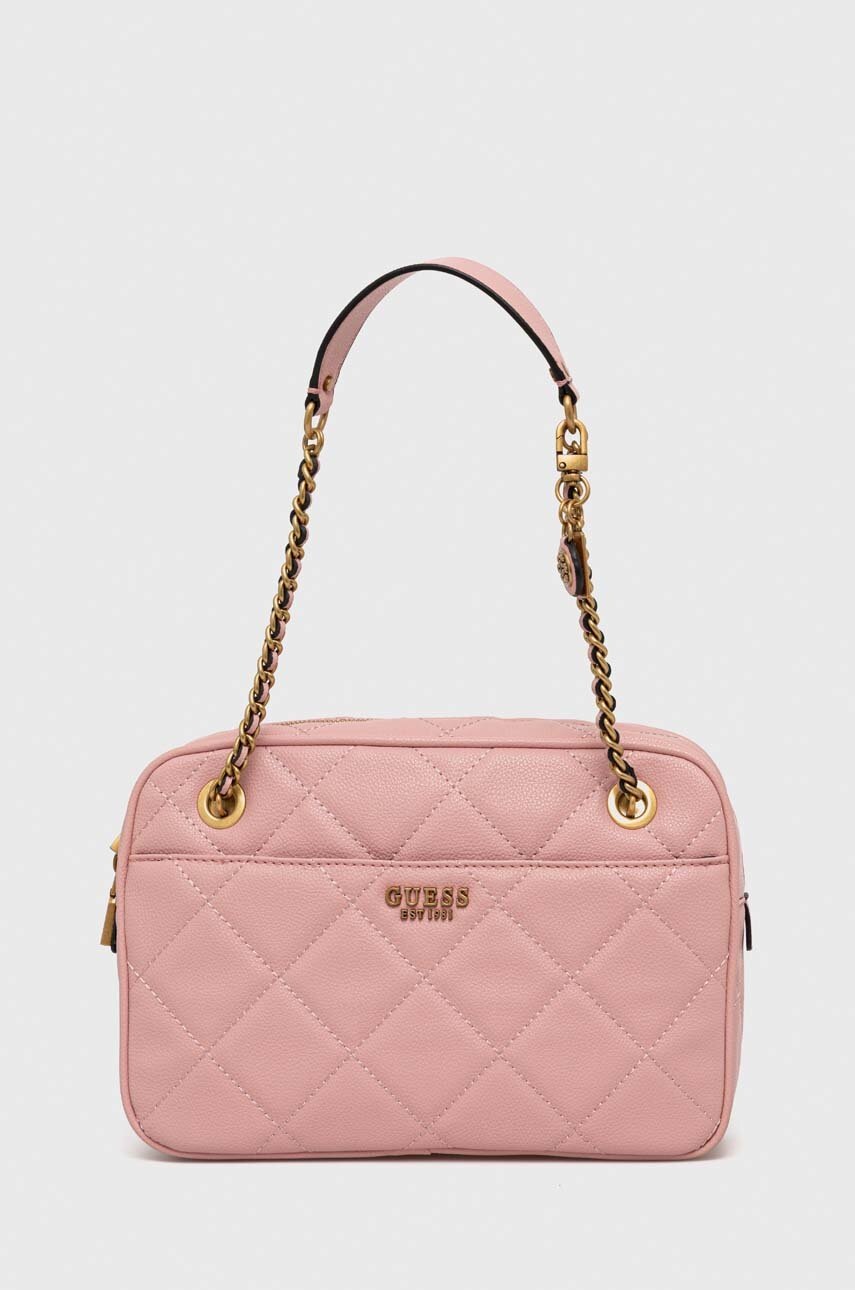 

Сумочка Guess цвет розовый