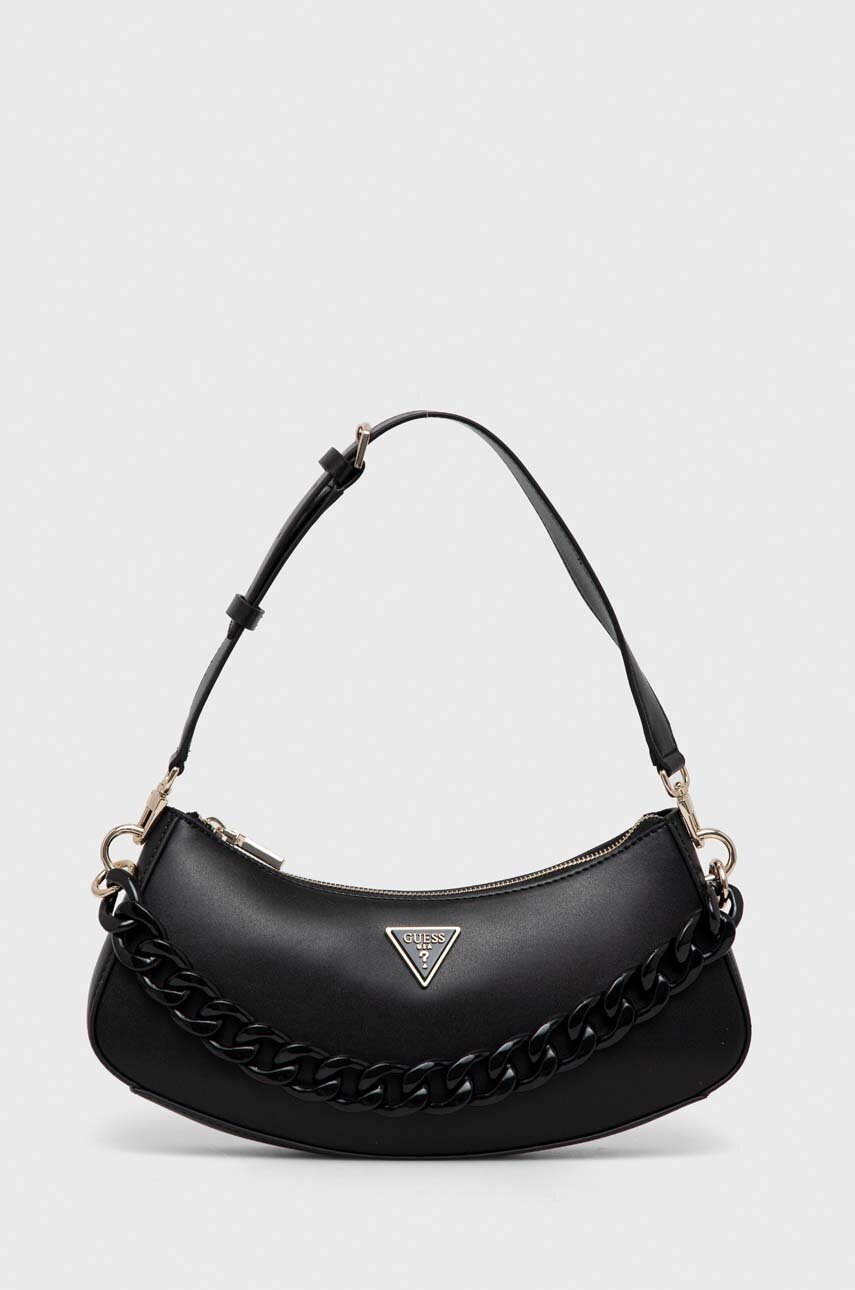 

Чанта Guess в черно, Черен