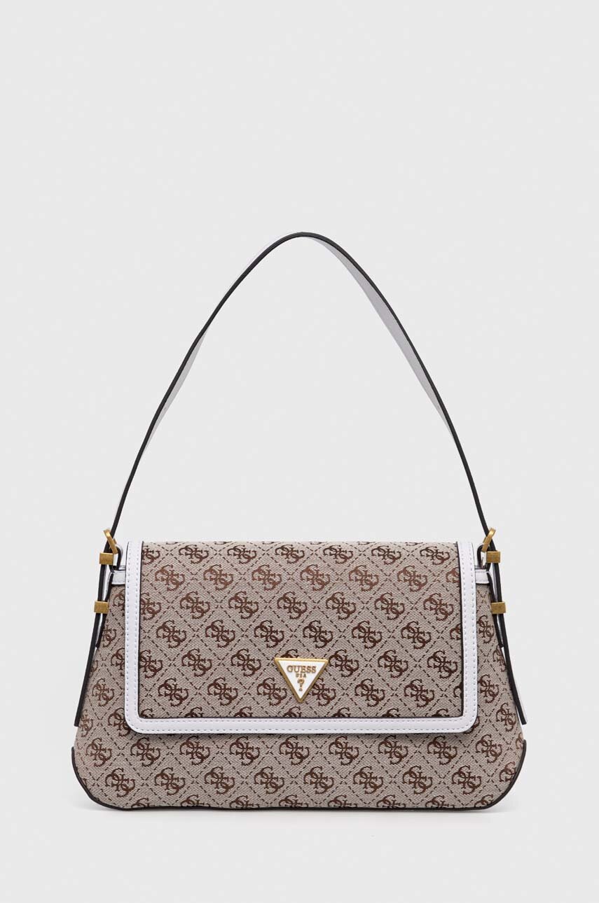 

Чанта Guess в бежово, Бежов