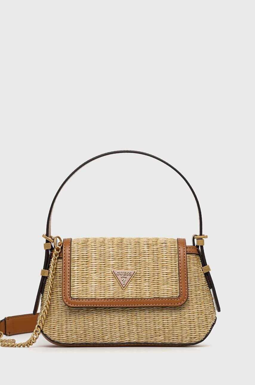 

Чанта Guess в бежово, Бежов
