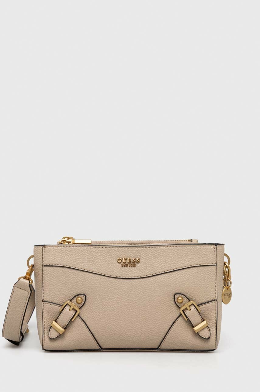 

Чанта Guess в бежово, Бежов