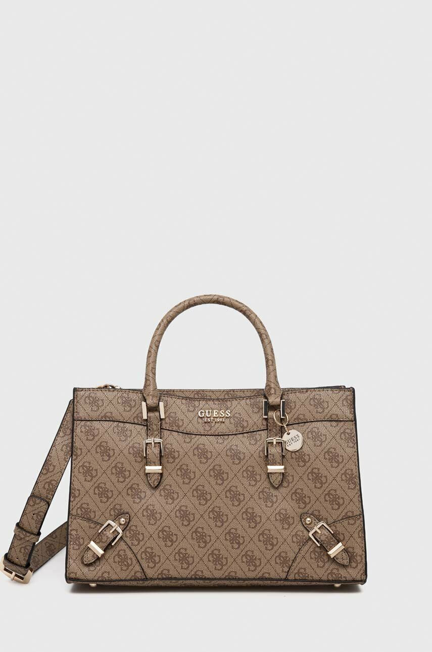 

Чанта Guess в кафяво, Кафяв