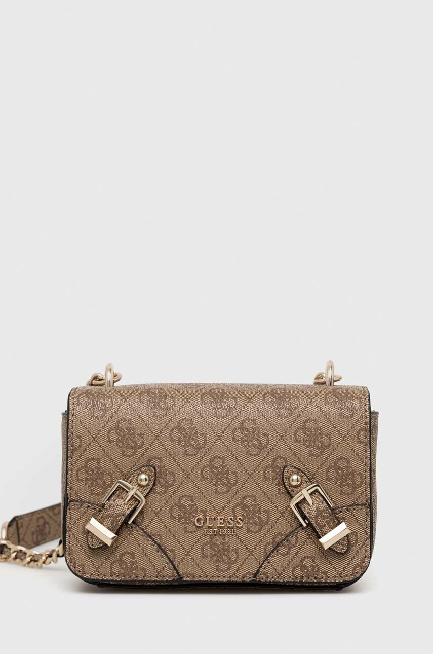 

Чанта Guess в бежово, Бежов