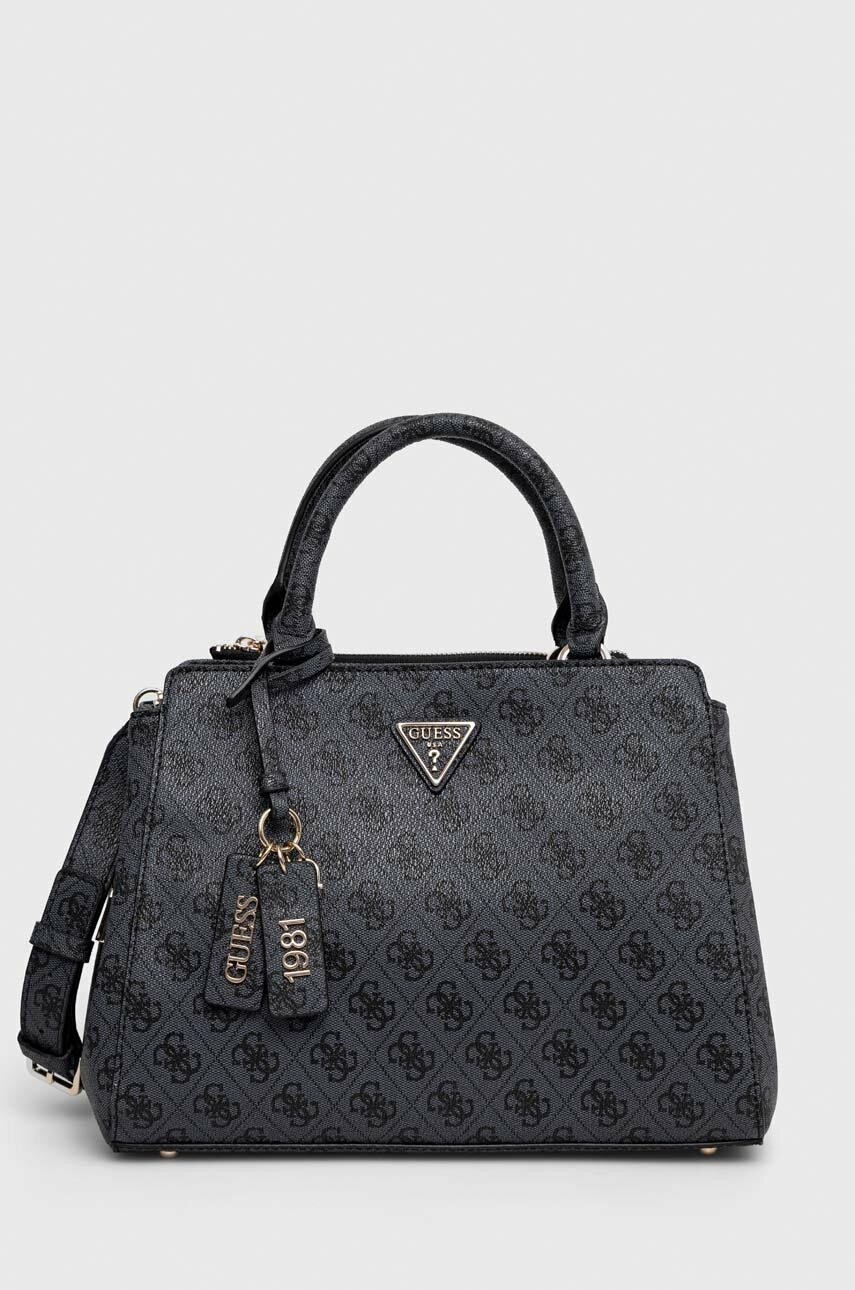 

Чанта Guess в сиво, Сив