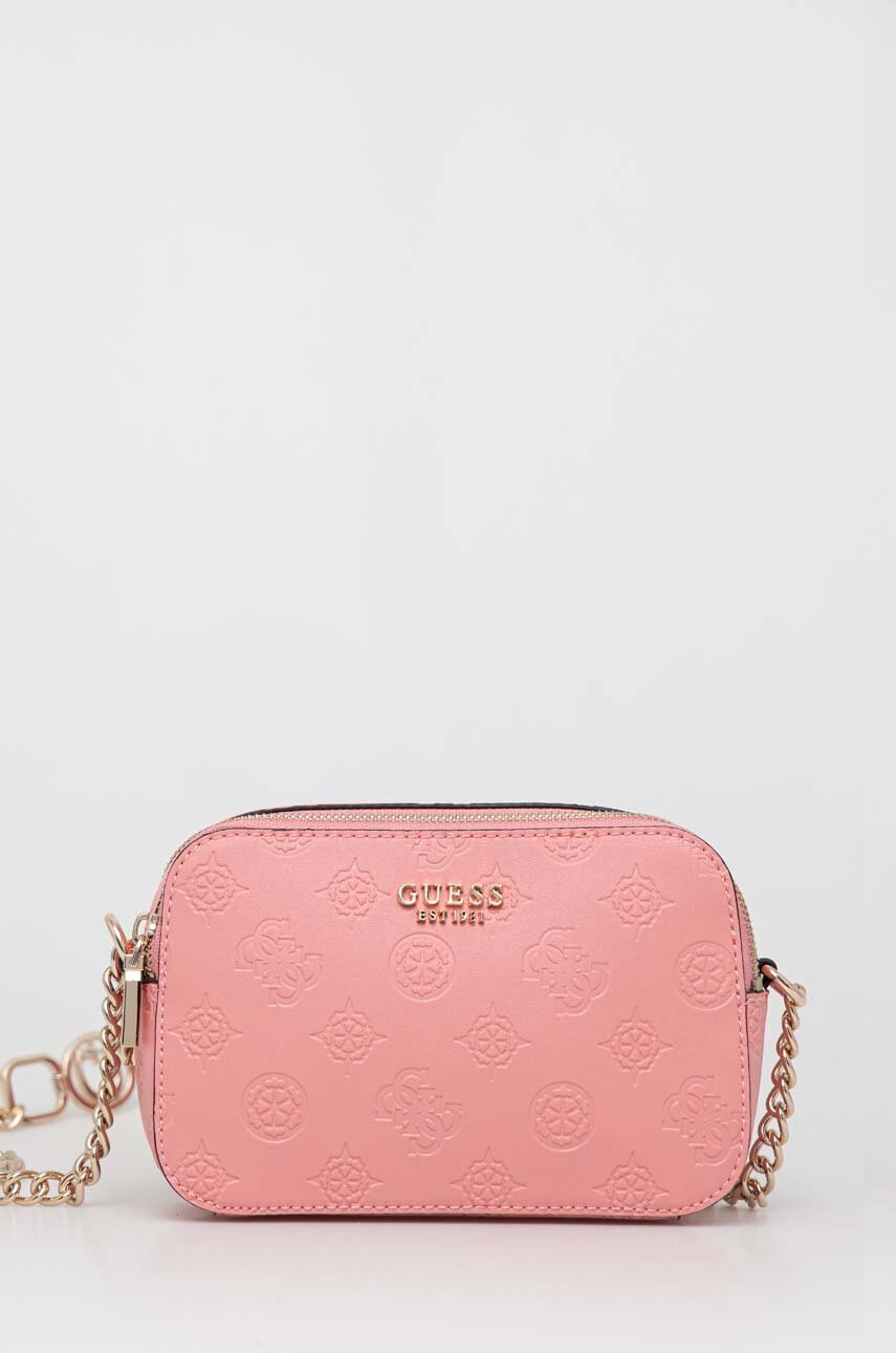 

Чанта Guess в розово, Розов