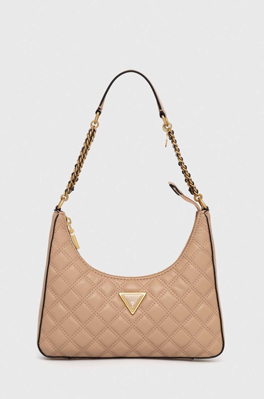 

Сумочка Guess колір бежевий
