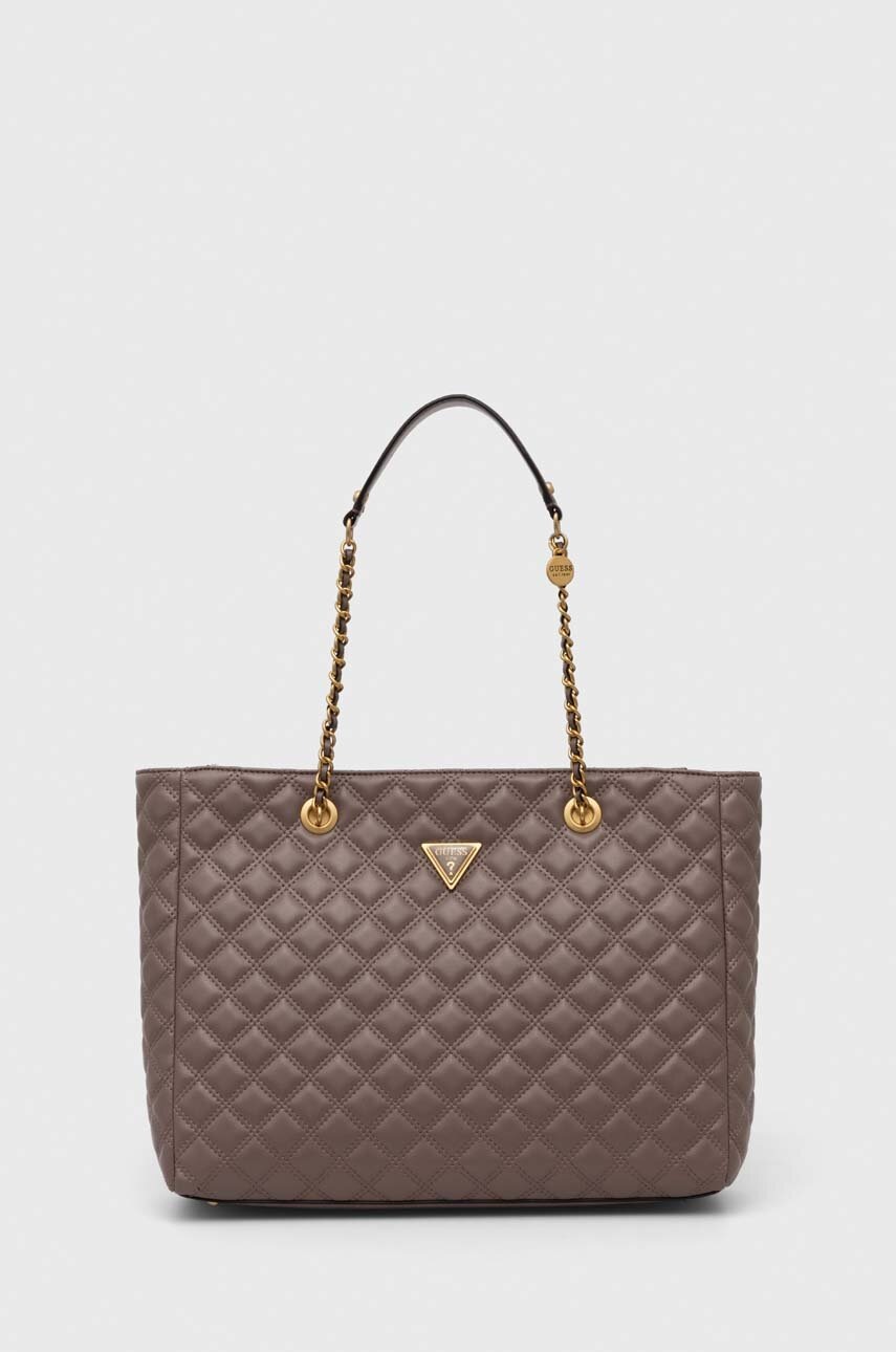 

Чанта Guess в бежово, Кафяв