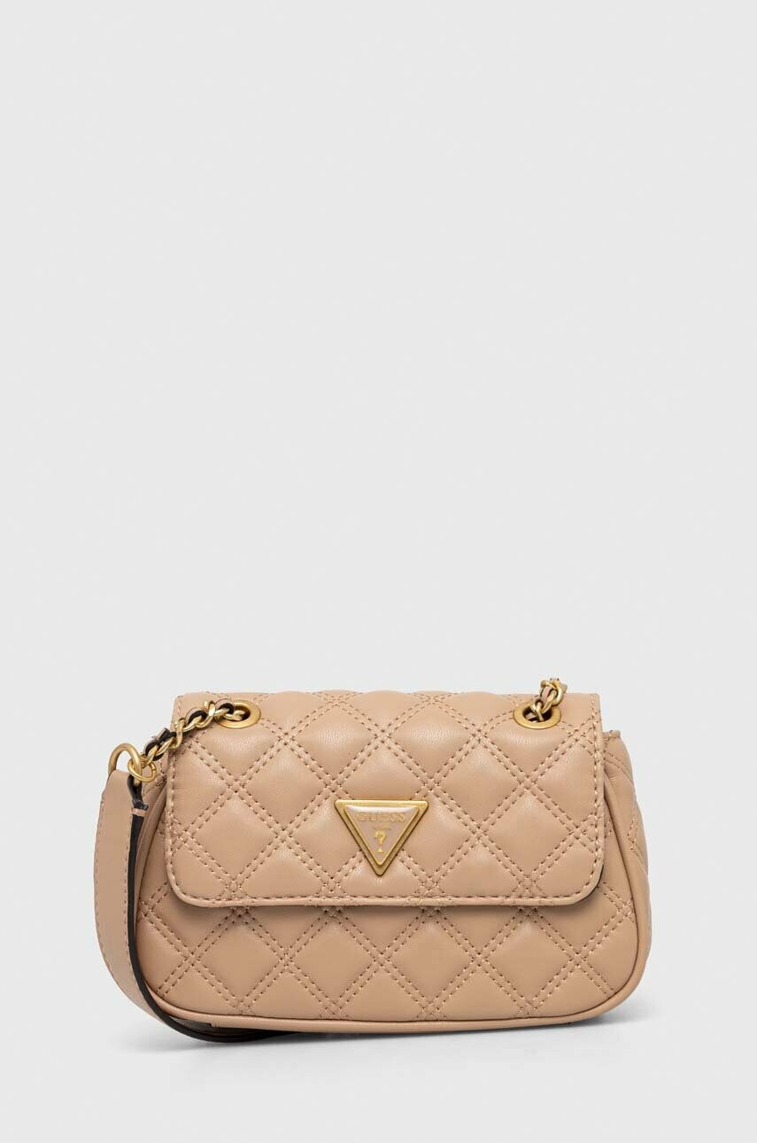 

Сумочка Guess колір бежевий