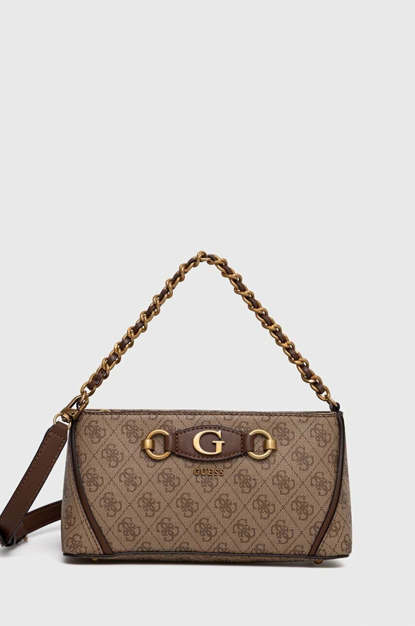 

Сумочка Guess колір бежевий