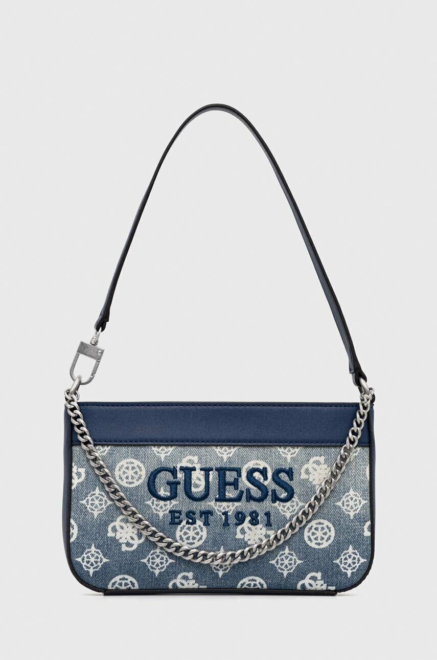 

Чанта Guess в синьо, Син