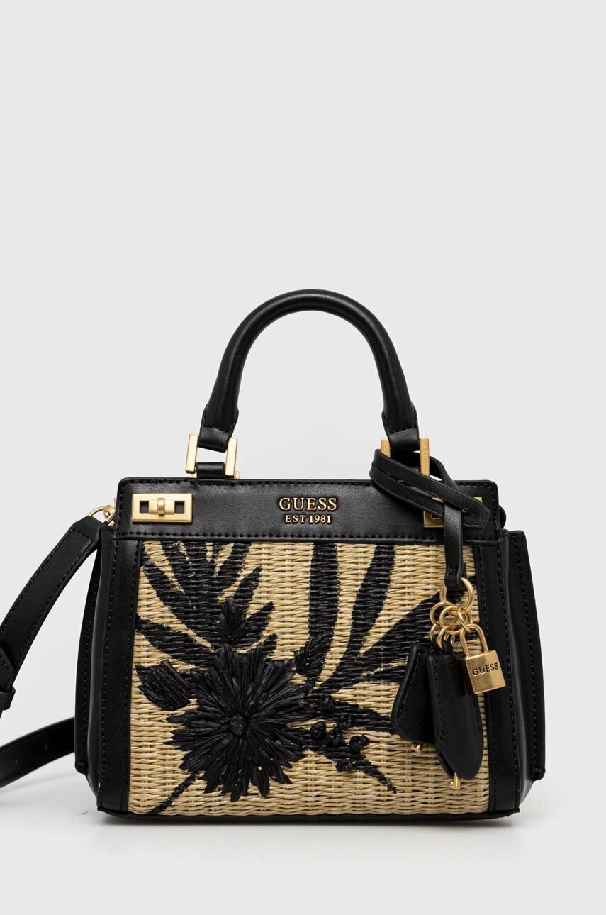 

Сумочка Guess колір бежевий